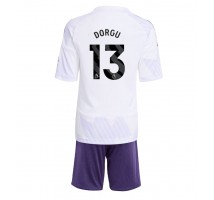 Manchester United Patrick Dorgu #13 Koszulka Wyjazdowa dzieci 2025-26 Krótki Rękaw (+ krótkie spodenki)